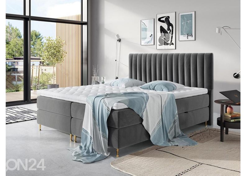 Kontinentaalvoodi Orlando 160x200 cm suurendatud