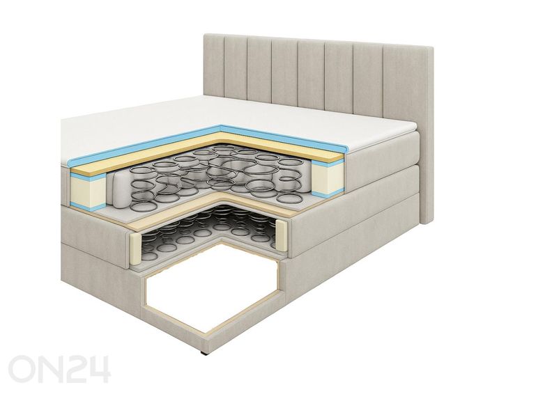 Kontinentaalvoodi Premium 11 King 140x200 cm suurendatud