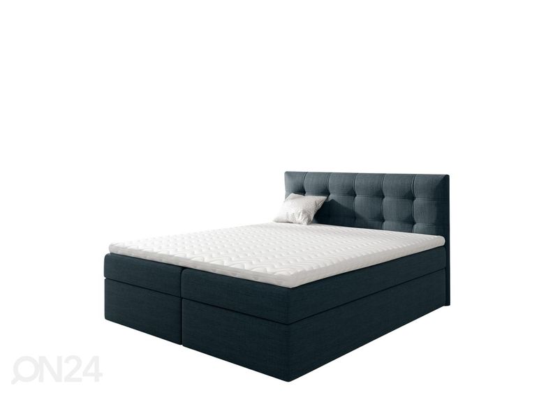 Kontinentaalvoodi sinine kangas 140x200 cm suurendatud