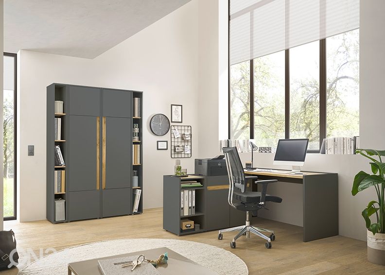 Kontorikapp City 140 cm suurendatud