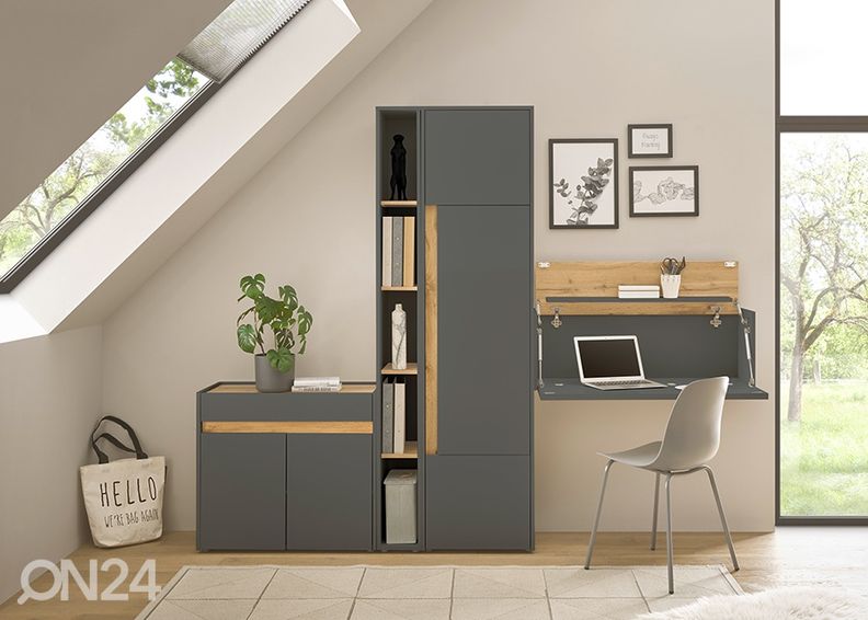 Kontorikapp City 70 cm suurendatud