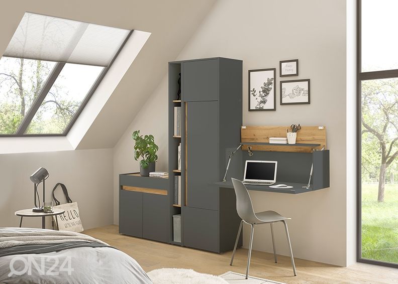 Kontorikapp City 70 cm suurendatud