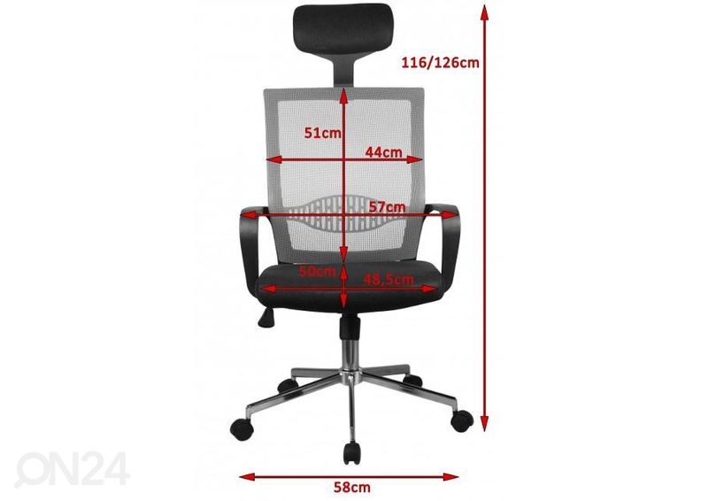 Kontoritool suurendatud