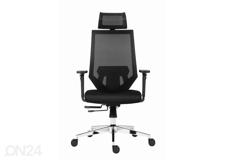 Kontoritool Edge, must suurendatud