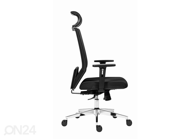 Kontoritool Edge, must suurendatud