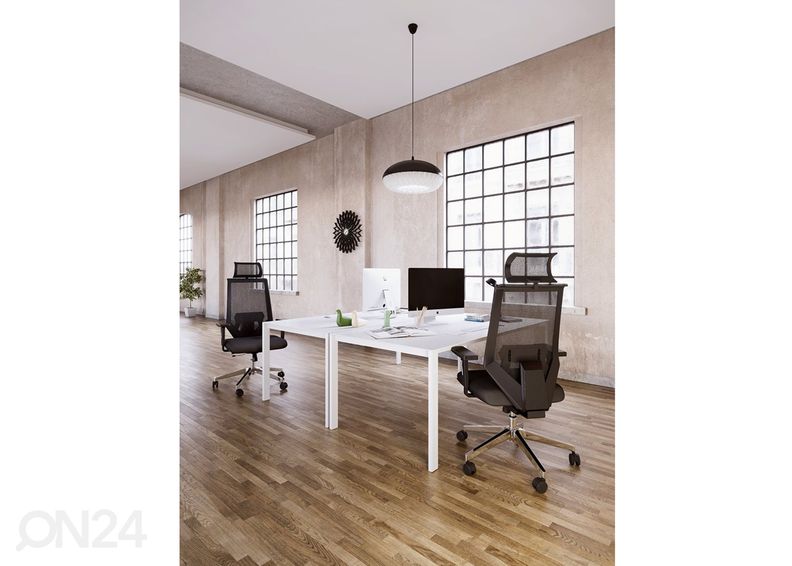 Kontoritool Edge, must suurendatud