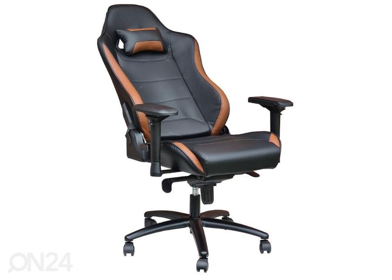 Kontoritool Expert pruun/must suurendatud