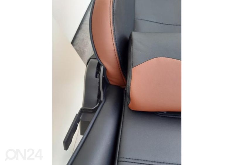 Kontoritool Expert pruun/must suurendatud