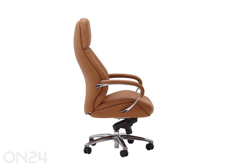 Kontoritool, karamellpruun suurendatud