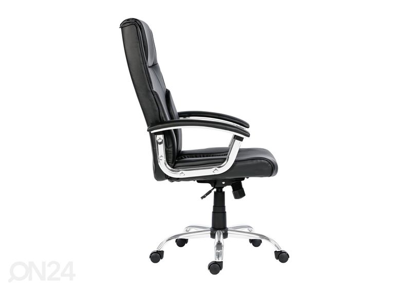 Kontoritool Miami Plus, must suurendatud