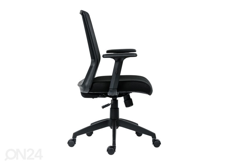 Kontoritool Novello, must suurendatud