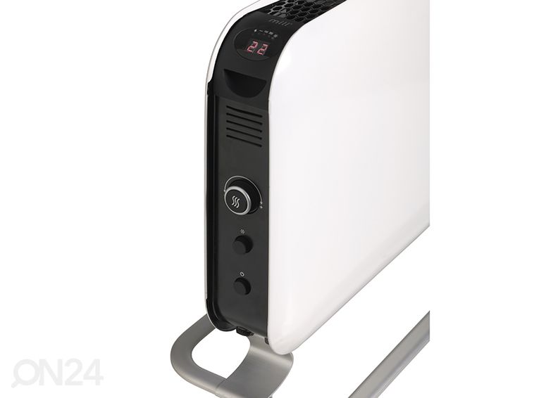 Konvektor radiaator Mill Steel SG2000LED suurendatud