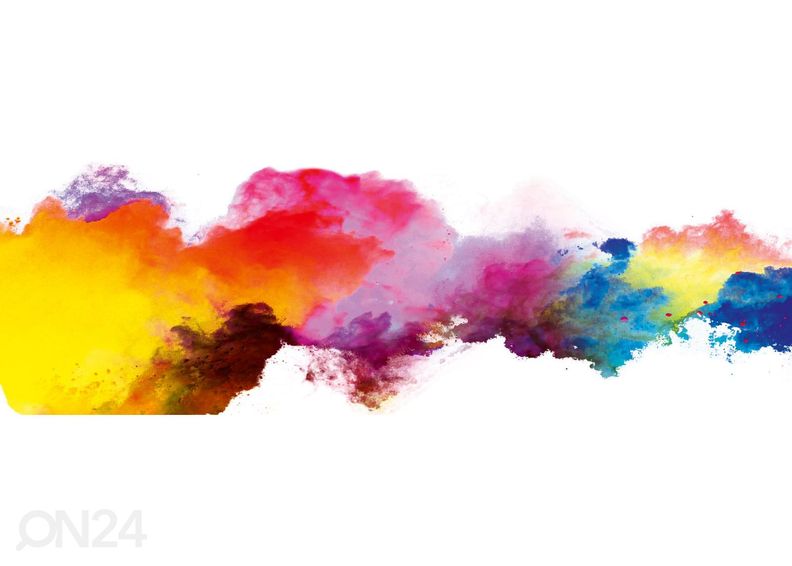 Köögi tagasein Abstract blust of colors 180x60 cm suurendatud