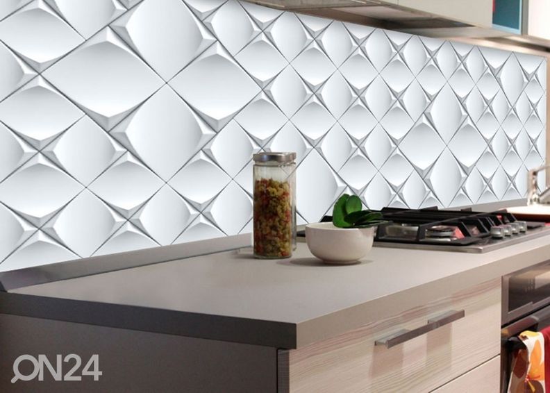 Köögi tagasein Art Wall 180x60 cm suurendatud