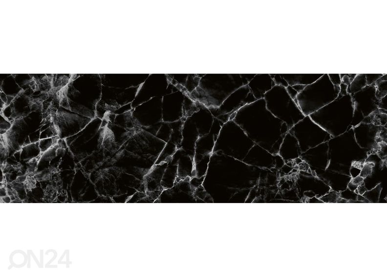 Köögi tagasein Black marble decorative design 260x60 cm suurendatud