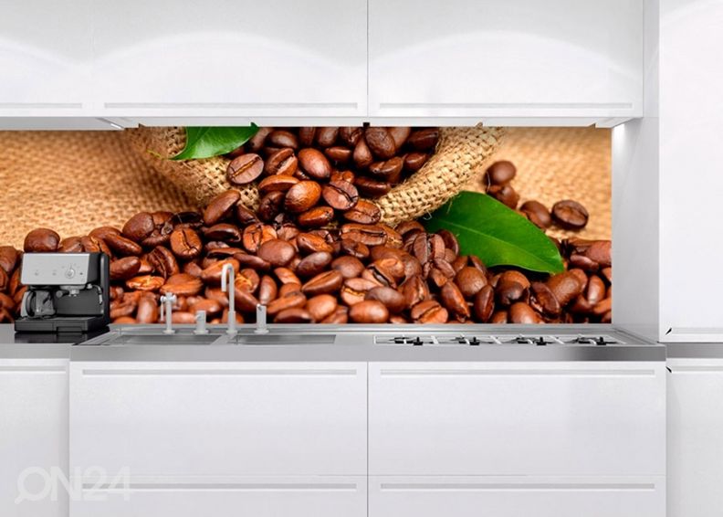 Köögi tagasein Coffee 180x60 cm suurendatud