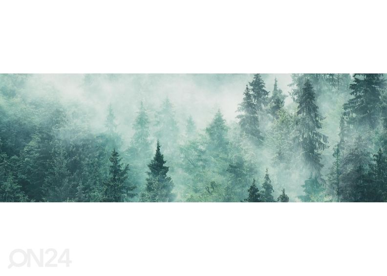 Köögi tagasein Foggy forest 180x60 cm suurendatud