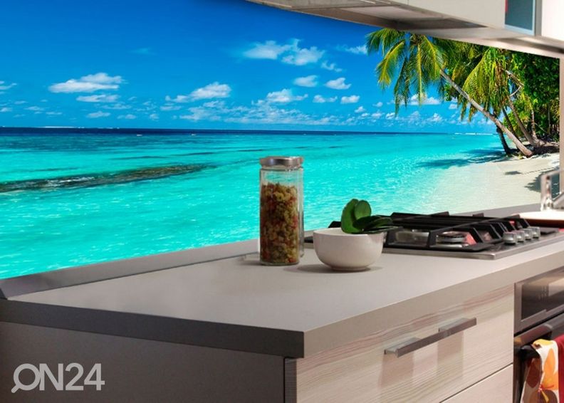 Köögi tagasein Paradise beach 260x60 cm suurendatud