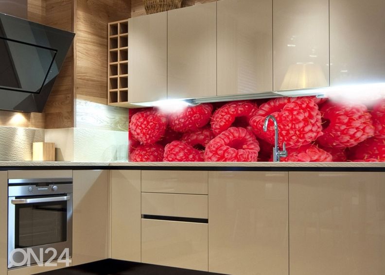 Köögi tagasein Raspberry 180x60 cm suurendatud