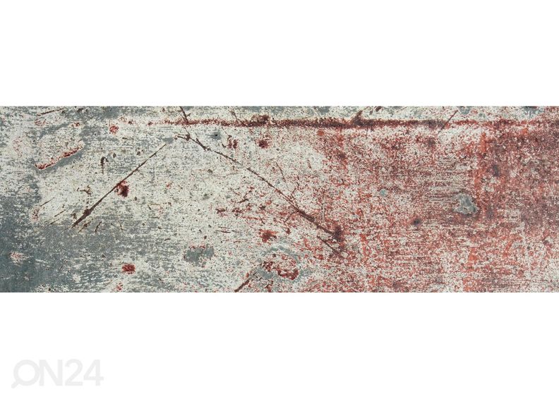 Köögi tagasein Rusty painted wall 180x60 cm suurendatud