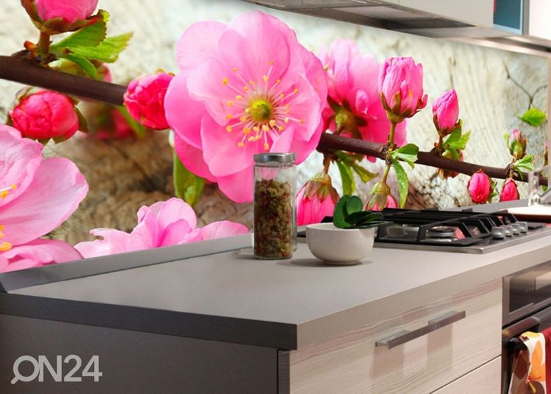 Köögi tagasein Sakura 350x60 cm suurendatud
