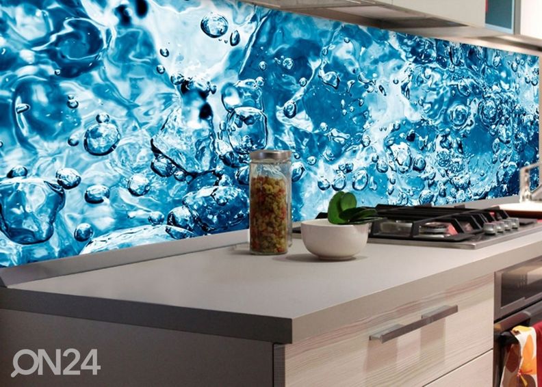 Köögi tagasein Sparkling water 180x60 cm suurendatud