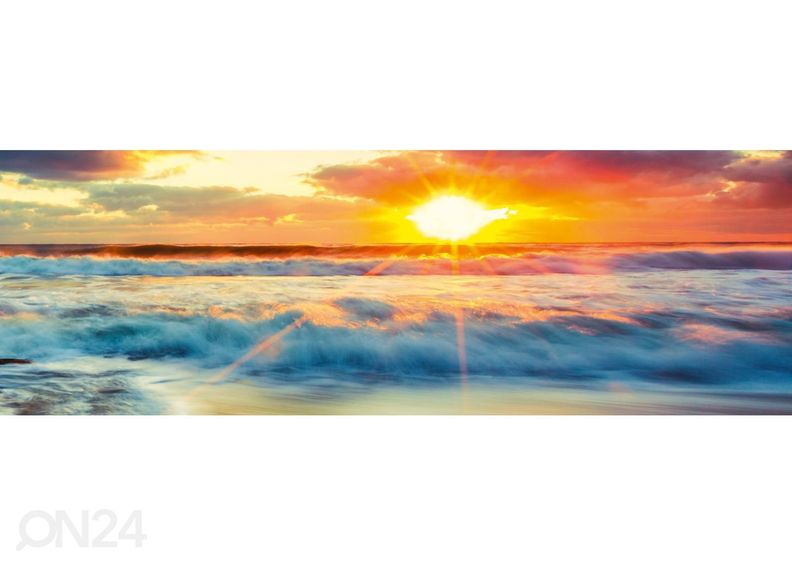 Köögi tagasein Sunset 350x60 cm suurendatud