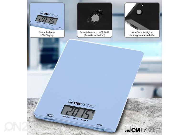 Köögikaal Clatronic KW3626B, sinine suurendatud