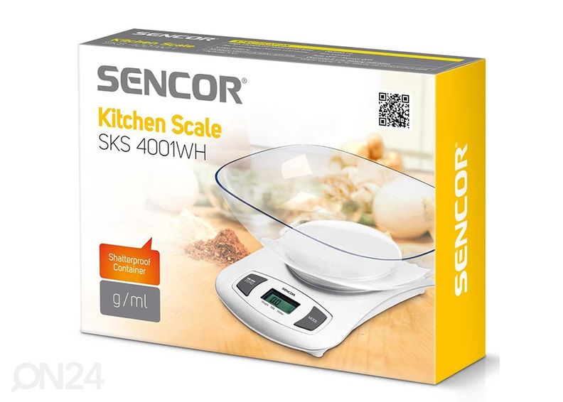 Köögikaal eemaldatava kausiga Sencor SKS4001WH, valge suurendatud