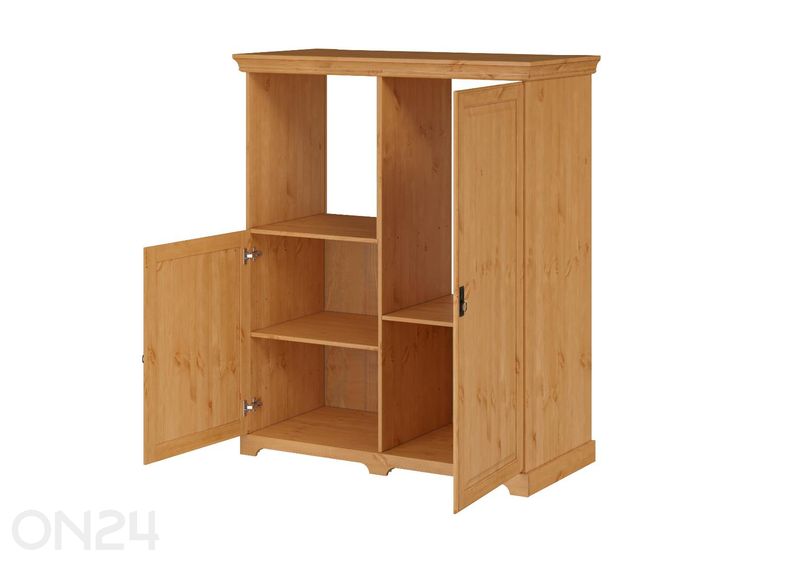 Köögikapp Ruegen integreeritavale ahjule ja külmikule suurendatud