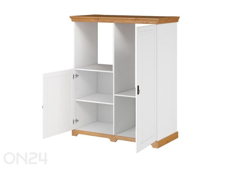 Köögikapp Ruegen integreeritavale ahjule ja külmikule suurendatud