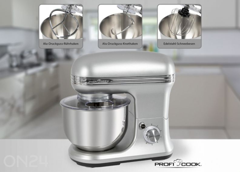 Köögikombain ProfiCook PCKM1222W suurendatud