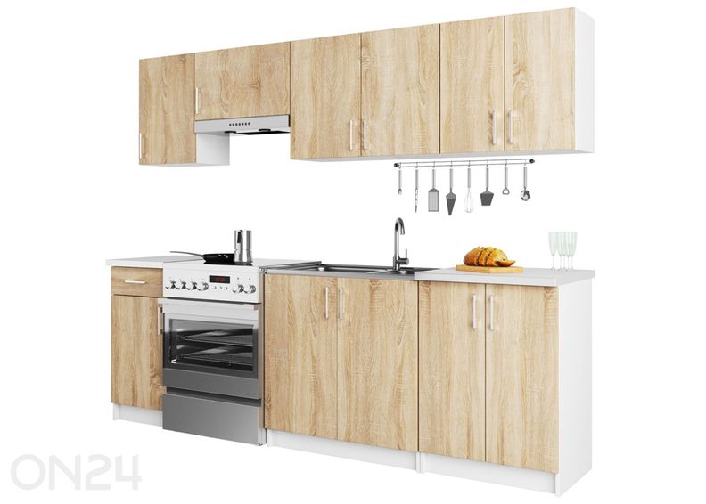 Köögimööbel Lima 240 cm suurendatud