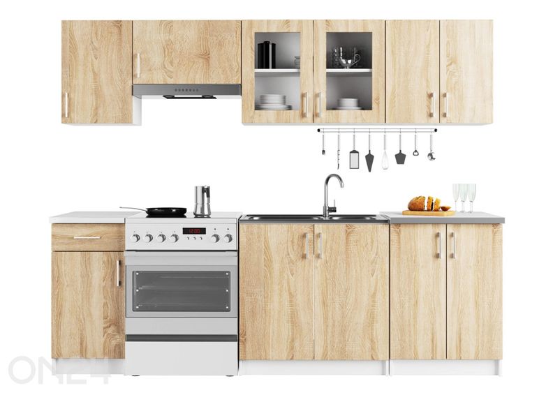 Köögimööbel Lima 240 cm suurendatud