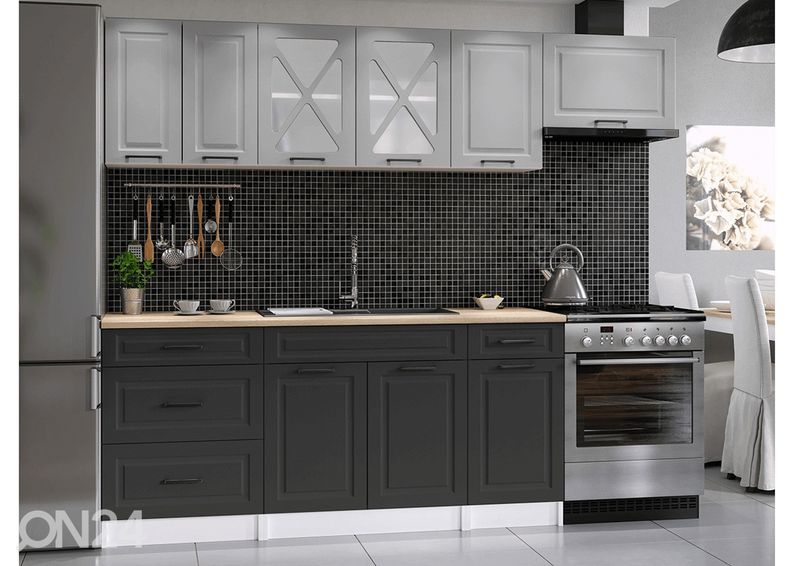 Köögimööbel Margit 240 cm suurendatud