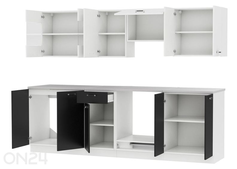 Köögimööbel Omega I 240 cm suurendatud