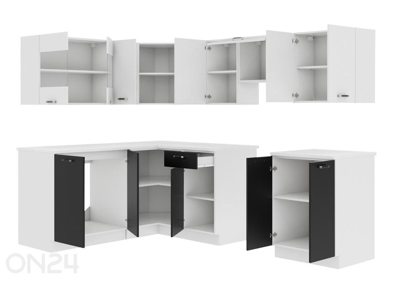 Köögimööbel Omega III + LED suurendatud
