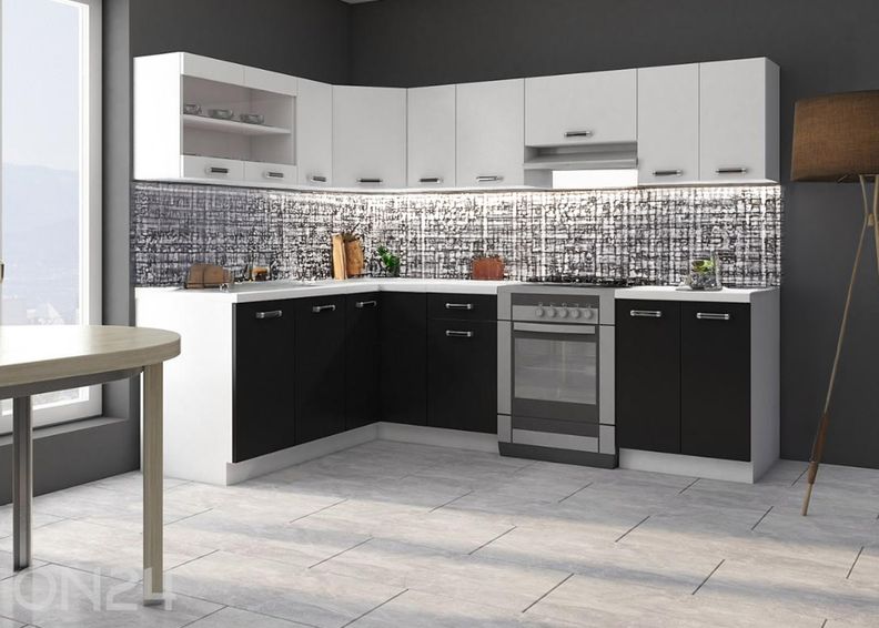 Köögimööbel Omega III + LED suurendatud