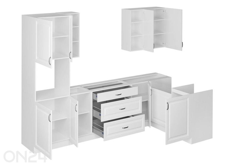 Köögimööbel Retro I 218 cm + LED suurendatud