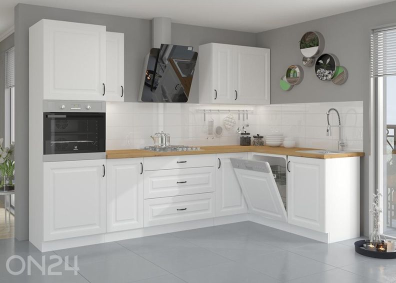 Köögimööbel Retro I 218 cm + LED suurendatud