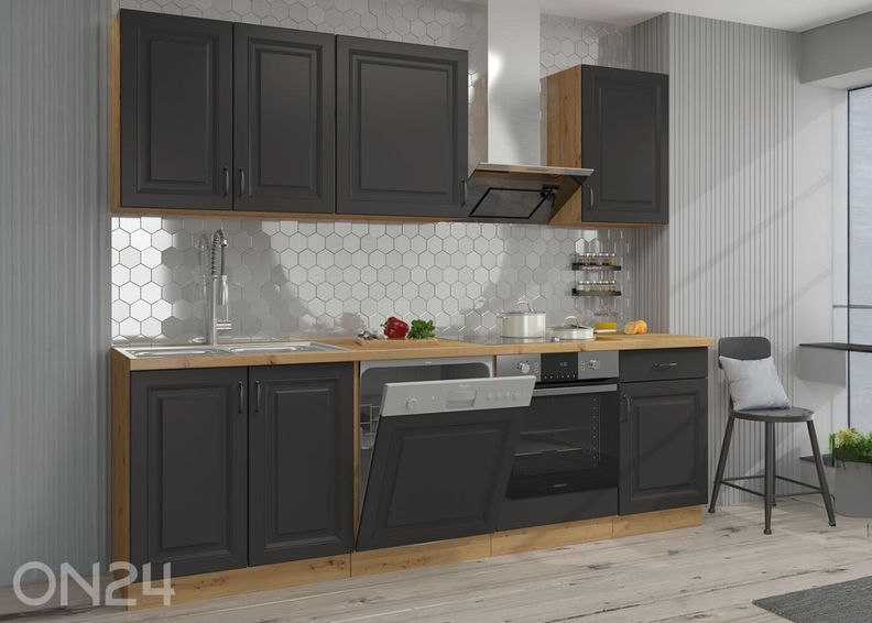 Köögimööbel Retro V 249,6 cm suurendatud