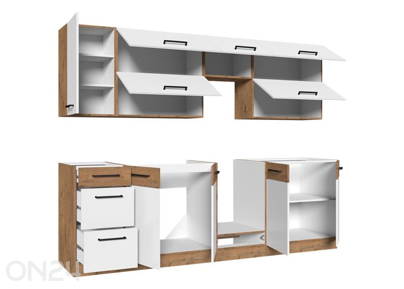 Köögimööbel Vigo II 260 cm suurendatud