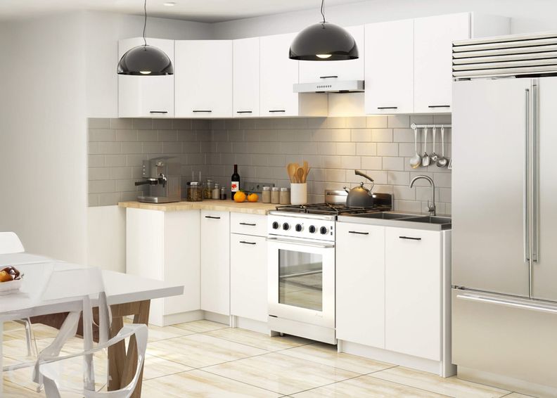 Köögimööbel Visby 270/300 cm suurendatud