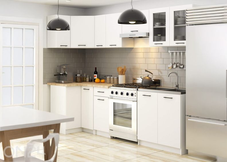 Köögimööbel Visby 270/300 cm suurendatud