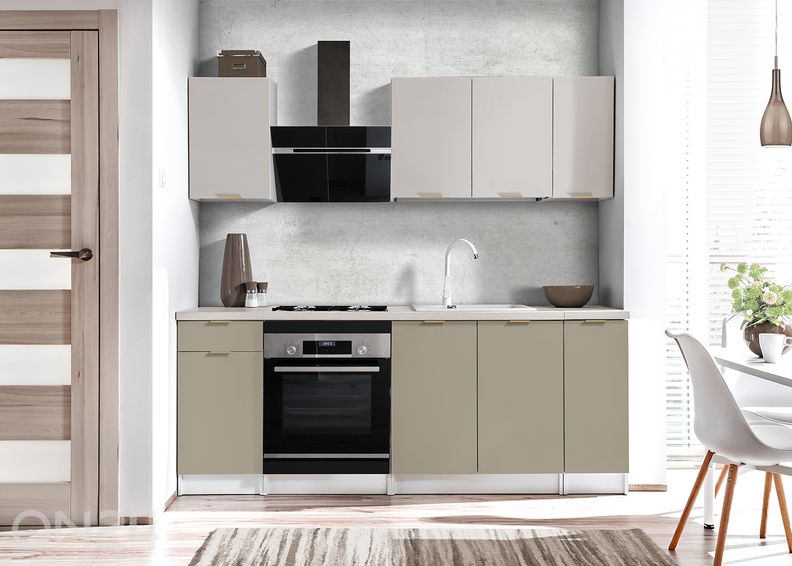 Köögimööbli komplekt 210 cm suurendatud