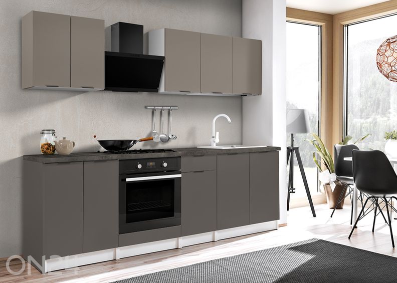 Köögimööbli komplekt 243,2 cm suurendatud