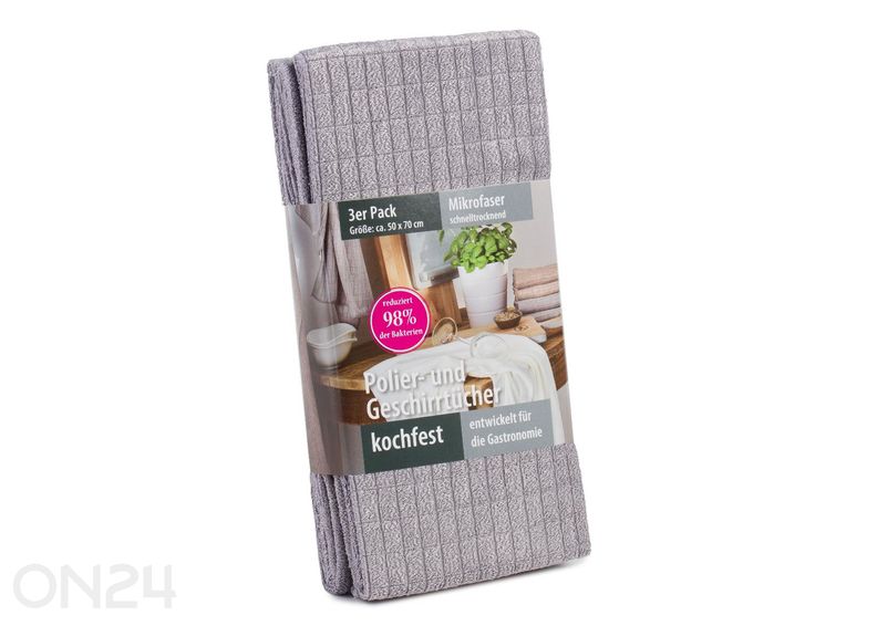 Köögirätik Mikrokiud 50x70 cm suurendatud