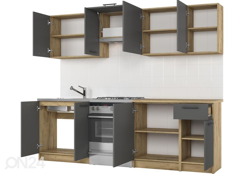 Köök Daria 240 cm suurendatud