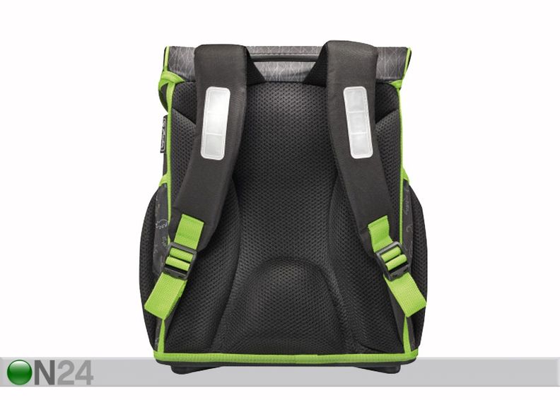 Koolikott Herlitz Loop Green Dino suurendatud