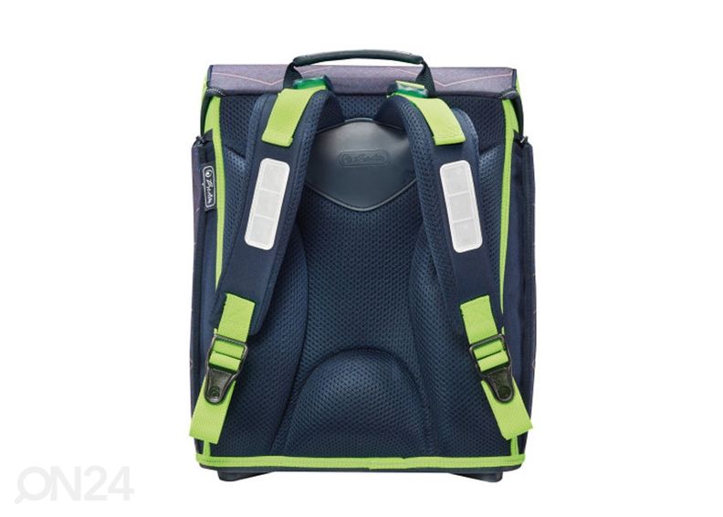 Koolikott Herlitz New Midi Green Robo Dragon suurendatud